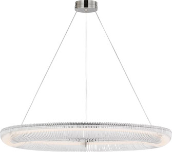Pierce LED Chandelier in Polished Nickel (454|SCCHCCH11827PNCA)