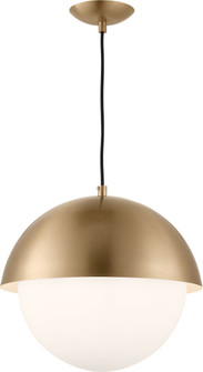 Hyde One Light Pendant in Satin Brass (454|DJP1041SB)
