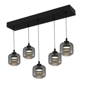 Lenora LED Island Pendant in Matte Black (10|PCLEN538MBK)