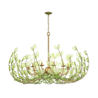Bridget 12 Light Chandelier in Soft Gold (60|BGT-339-SG-GR)