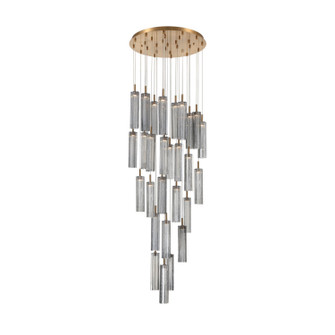 Addis LED Pendant in Aged Brass (60|ADD-415-AG-SM)