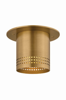 Berg One Light Flush Mount in Patina Brass (67|C1508-PBR)