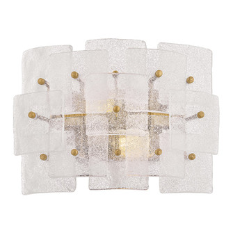 Jacik Two Light Wall Sconce in Vintage Gold Leaf (67|B2111-VGL)