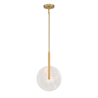 Ainslie LED Pendant in Warm Brass (51|7-9307-1-322)