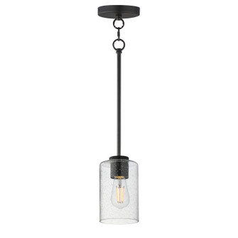 Livingston One Light Pendant in Black (16|90461CDBK)