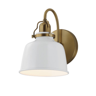 Hollis One Light Wall Sconce in Natural Aged Brass (16|21421GWNAB)