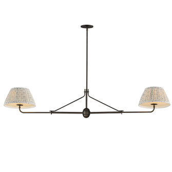 Dunbridge Two Light Pendant in Weathered Brass (16|18412BWANB)