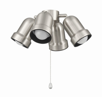 LED Fan Light Kit in Flat Black (46|LK2614-4L-LED-BNK)