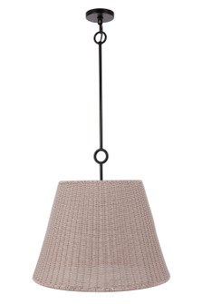 Kirsten Three Light Pendant in Flat Black (46|61893W-FB)