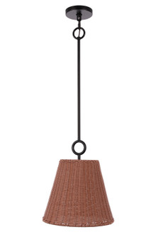 Kirsten One Light Pendant in Flat Black (46|61891-FB)