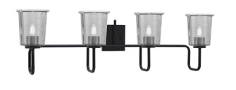 Sandia Four Light Bath Bar in Matte Black (200|6224-MB-5032)