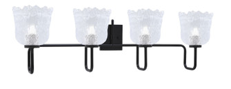 Sandia Four Light Bath Bar in Matte Black (200|6224-MB-4230)
