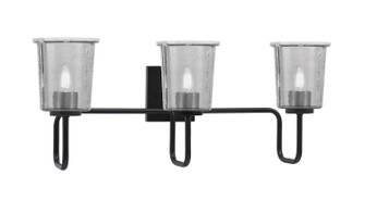 Sandia Three Light Bath Bar in Matte Black (200|6223-MB-5032)