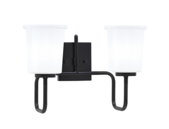 Sandia Two Light Bath Bar in Matte Black (200|6222-MB-5031)