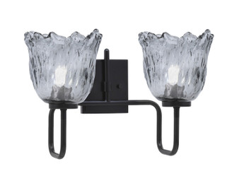 Sandia Two Light Bath Bar in Matte Black (200|6222-MB-4232)