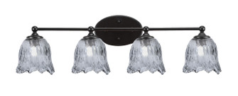 Capri Four Light Bath Bar in Matte Black (200|5914-MB-4232)