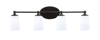 Capri Four Light Bath Bar in Matte Black (200|5914-MB-261)