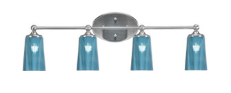 Capri Four Light Bath Bar in Brushed Nickel (200|5914-BN-265)