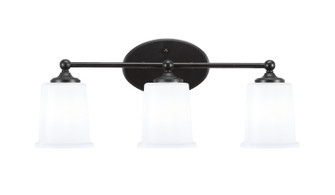 Capri Three Light Bath Bar in Matte Black (200|5913-MB-5031)
