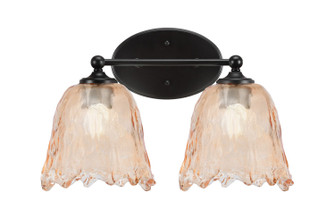 Capri Two Light Bath Bar in Matte Black (200|5912-MB-4233)