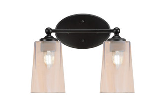 Capri Two Light Bath Bar in Matte Black (200|5912-MB-263)
