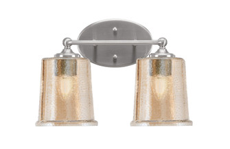 Capri Two Light Bath Bar in Brushed Nickel (200|5912-BN-5033)