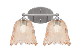 Capri Two Light Bath Bar in Brushed Nickel (200|5912-BN-4233)