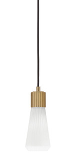 Everleigh One Light Mini Pendant in New Age Brass (200|4802-NAB-881)