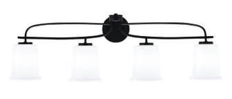 Cavella Four Light Bath Bar in Matte Black (200|3914-MB-5031)