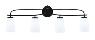 Cavella Four Light Bath Bar in Matte Black (200|3914-MB-261)