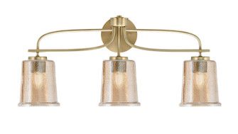 Cavella Three Light Bath Bar in New Age Brass (200|3913-NAB-5033)