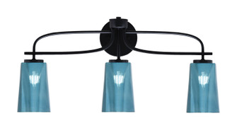 Cavella Three Light Bath Bar in Matte Black (200|3913-MB-265)