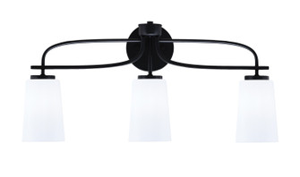 Cavella Three Light Bath Bar in Matte Black (200|3913-MB-261)