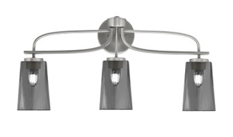 Cavella Three Light Bath Bar in Graphite (200|3913-GP-262)