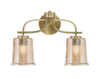 Cavella Two Light Bath Bar in New Age Brass (200|3912-NAB-5033)