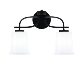 Cavella Two Light Bath Bar in Matte Black (200|3912-MB-5031)