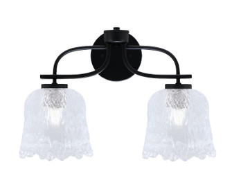 Cavella Two Light Bath Bar in Matte Black (200|3912-MB-4230)