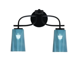 Cavella Two Light Bath Bar in Matte Black (200|3912-MB-265)