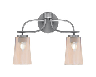 Cavella Two Light Bath Bar in Graphite (200|3912-GP-263)
