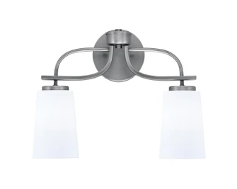 Cavella Two Light Bath Bar in Graphite (200|3912-GP-261)