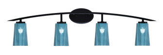 Kurve Four Light Bath Bar in Matte Black (200|3724-MB-265)