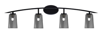 Kurve Four Light Bath Bar in Matte Black (200|3724-MB-262)