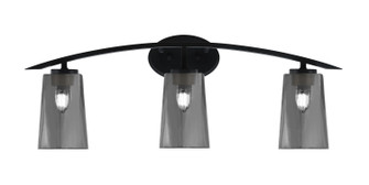 Kurve Three Light Bath Bar in Matte Black (200|3723-MB-262)