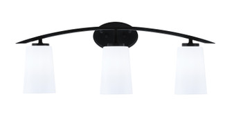 Kurve Three Light Bath Bar in Matte Black (200|3723-MB-261)