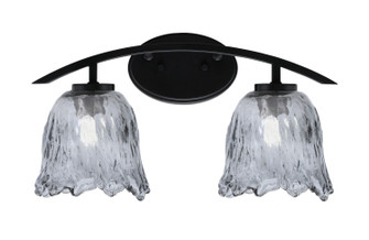 Kurve Two Light Bath Bar in Matte Black (200|3722-MB-4232)