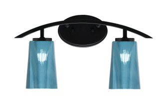 Kurve Two Light Bath Bar in Matte Black (200|3722-MB-265)