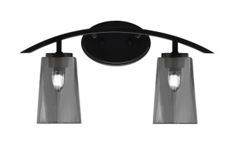 Kurve Two Light Bath Bar in Matte Black (200|3722-MB-262)