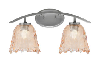 Kurve Two Light Bath Bar in Graphite (200|3722-GP-4233)