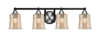 Paramount Four Light Bath Bar in Matte Black & Brushed Nickel (200|3424-MBBN-5033)