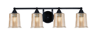 Paramount Four Light Bath Bar in Matte Black (200|3424-MB-5033)